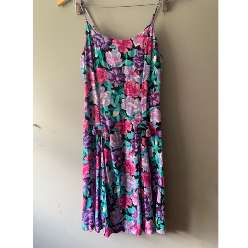 Spaghetti Strap Floral Allison Blair Summer Dress